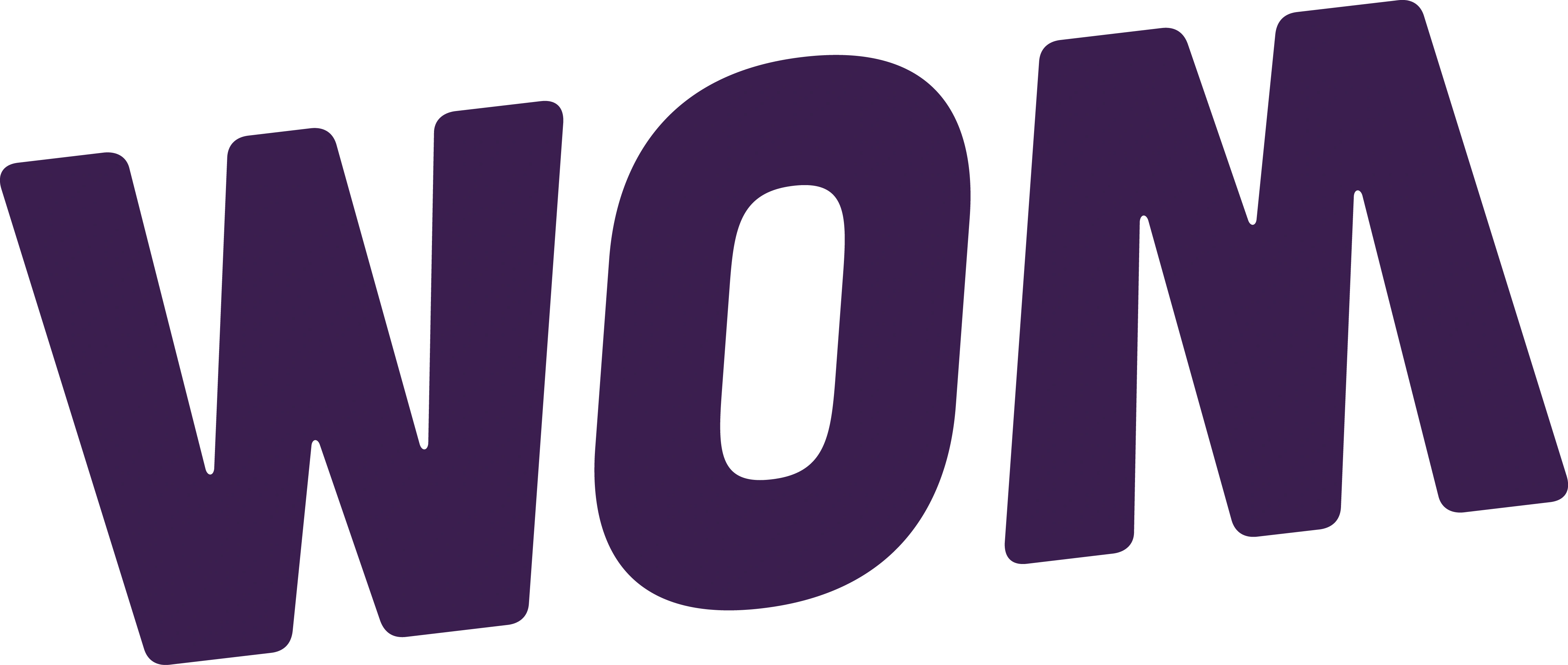 Logo de WOM Colombia