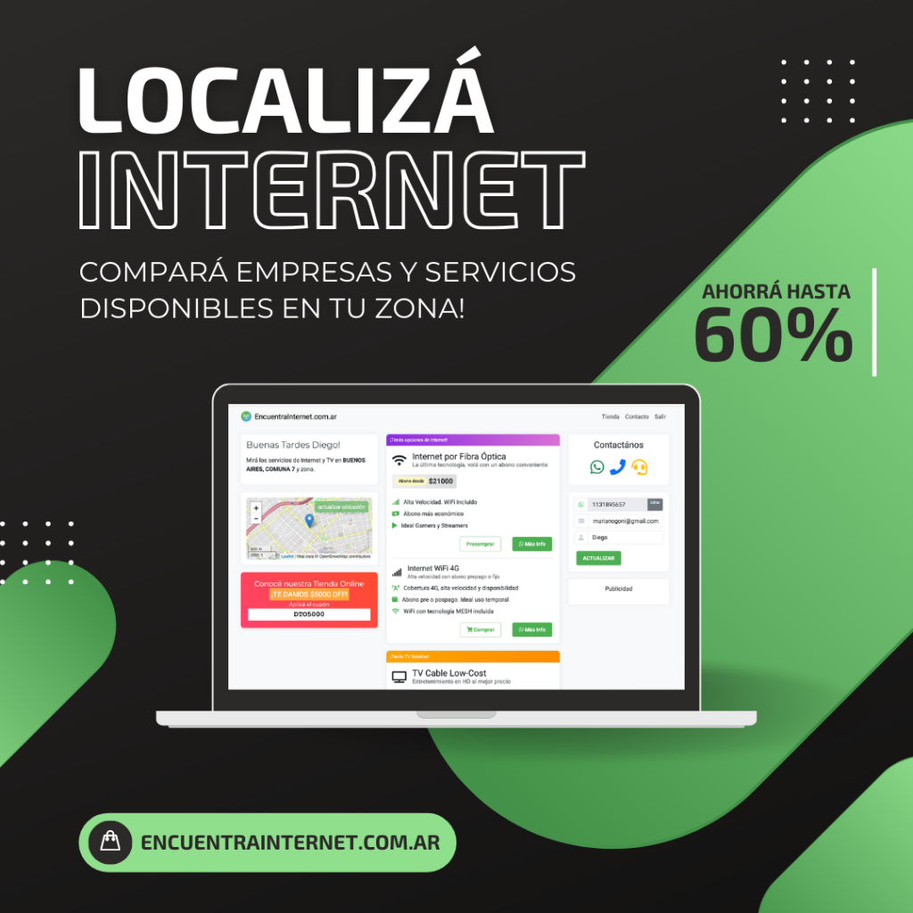 Localizar servicios de internet, ver empresas de internet, planes de internet en mi zona, empresas de internet en mi zona, abonos de in ternet baratos, planes de internet económicos, comparar empresas de internet, cotizar empresas de internet, pedir internet, pedir telefono